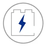 Tensite: Icono batería gris