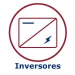 Tensite: icono inversores rojo móvil