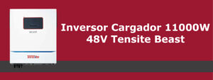 banner inversor cargador 11000W 48V Tensite Beast