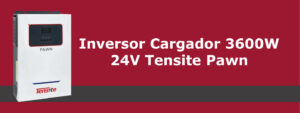 banner inversor cargador 3600W 24V Tensite pawn