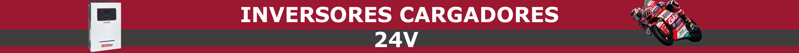 Banner informativo inversores cargadores 24V